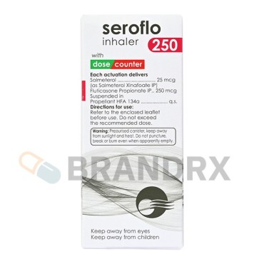 Seroflo Inhaler 120 MD 250 mcg Cipla